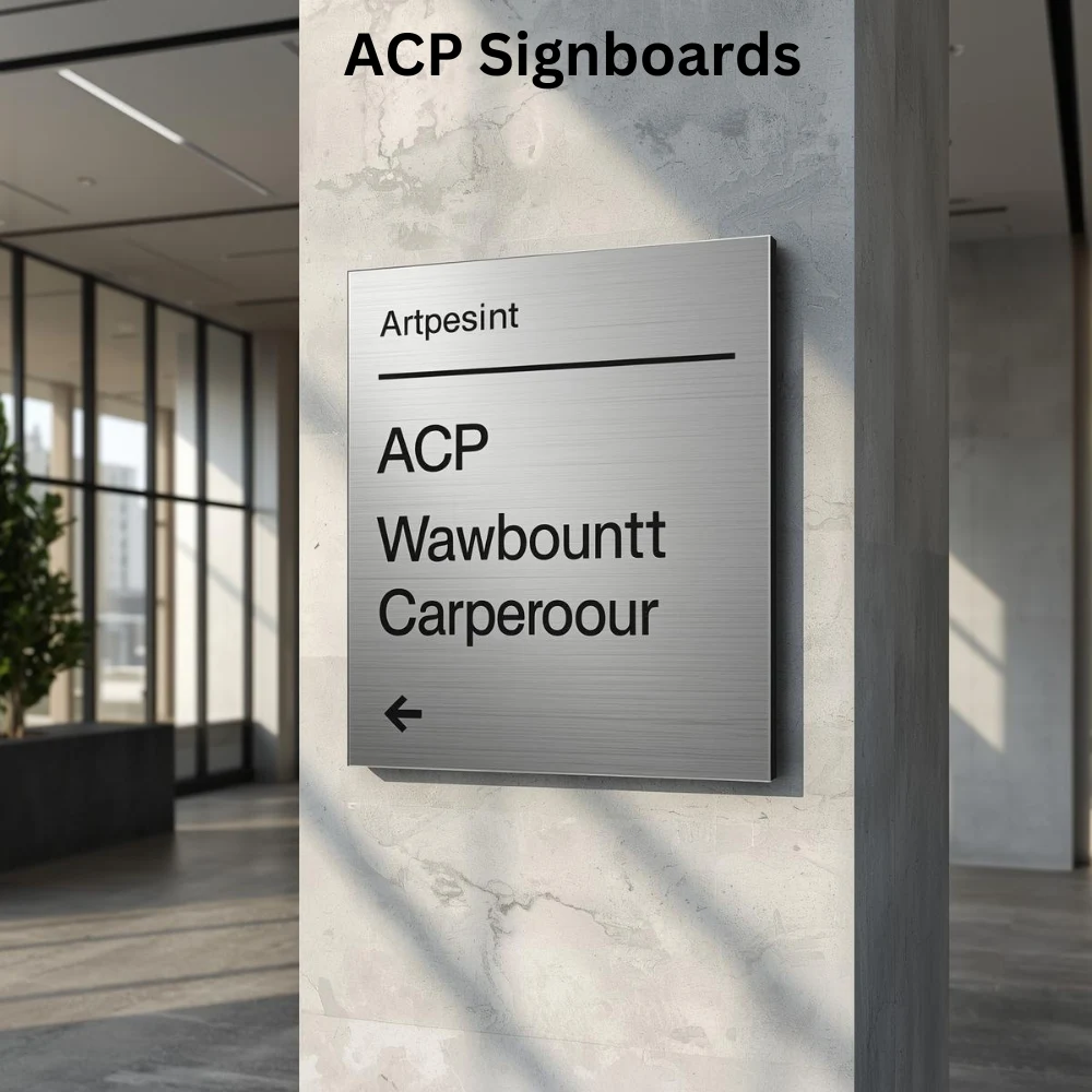 ACP signboards in Dubai