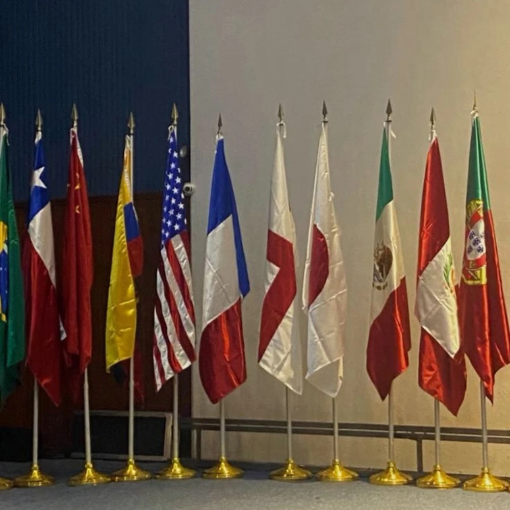 conference flag printing in Dubai