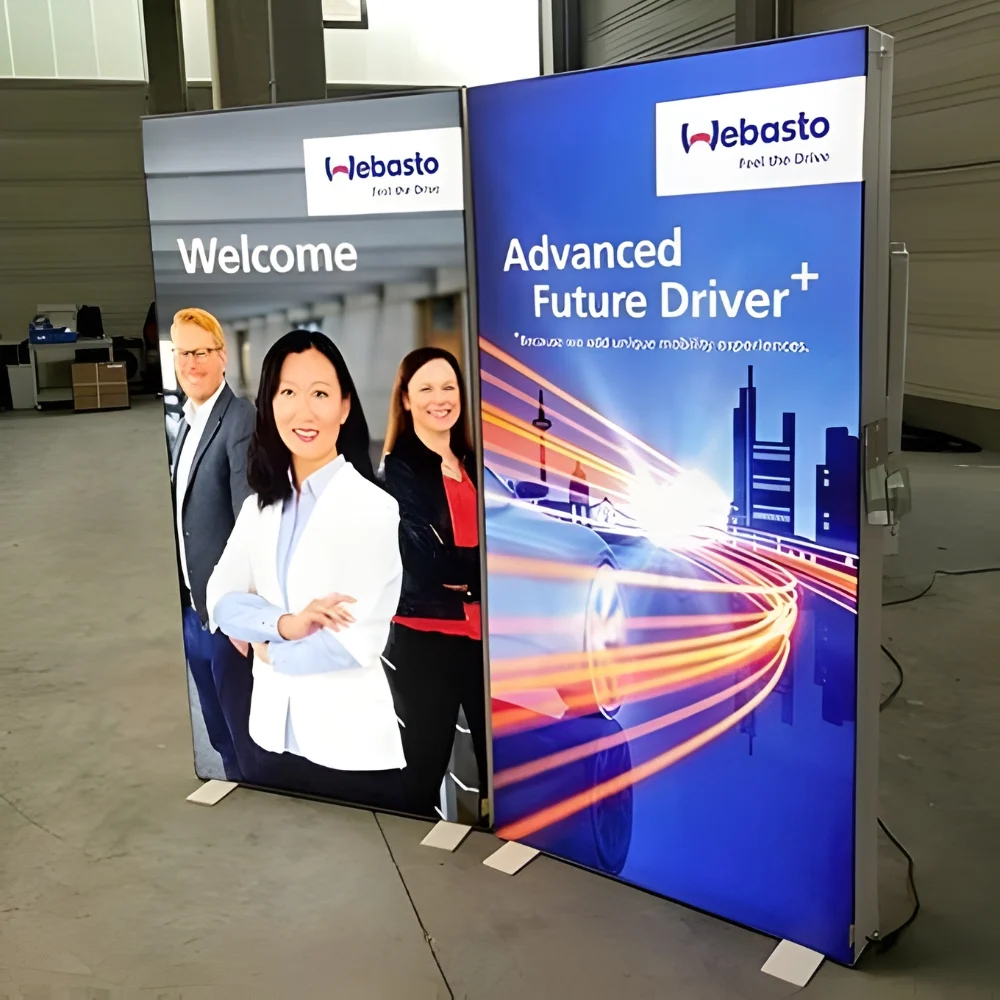 fabric lightbox printing in Dubai