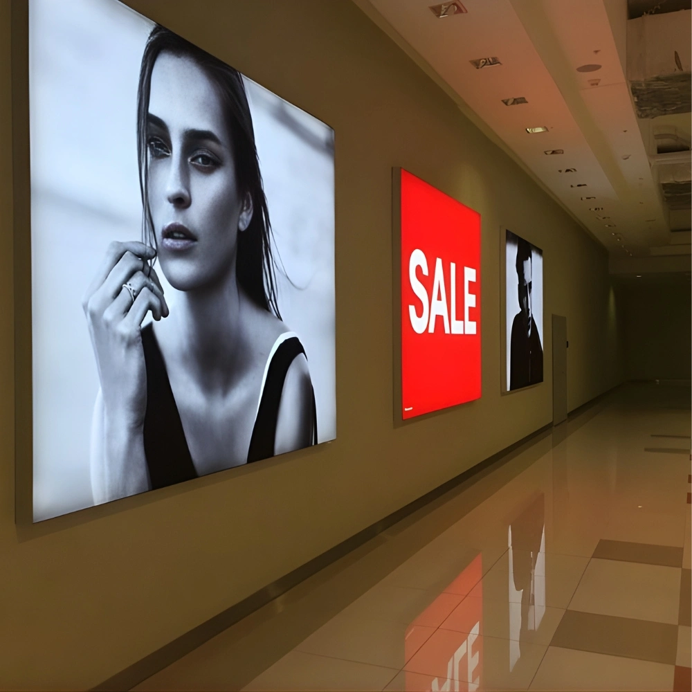 fabric lightbox printing in Dubai