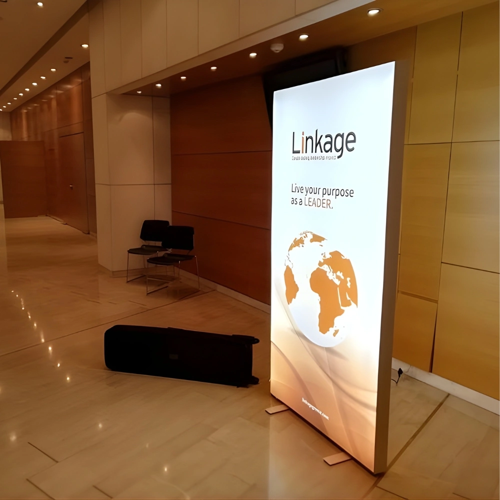 fabric lightbox printing in Dubai