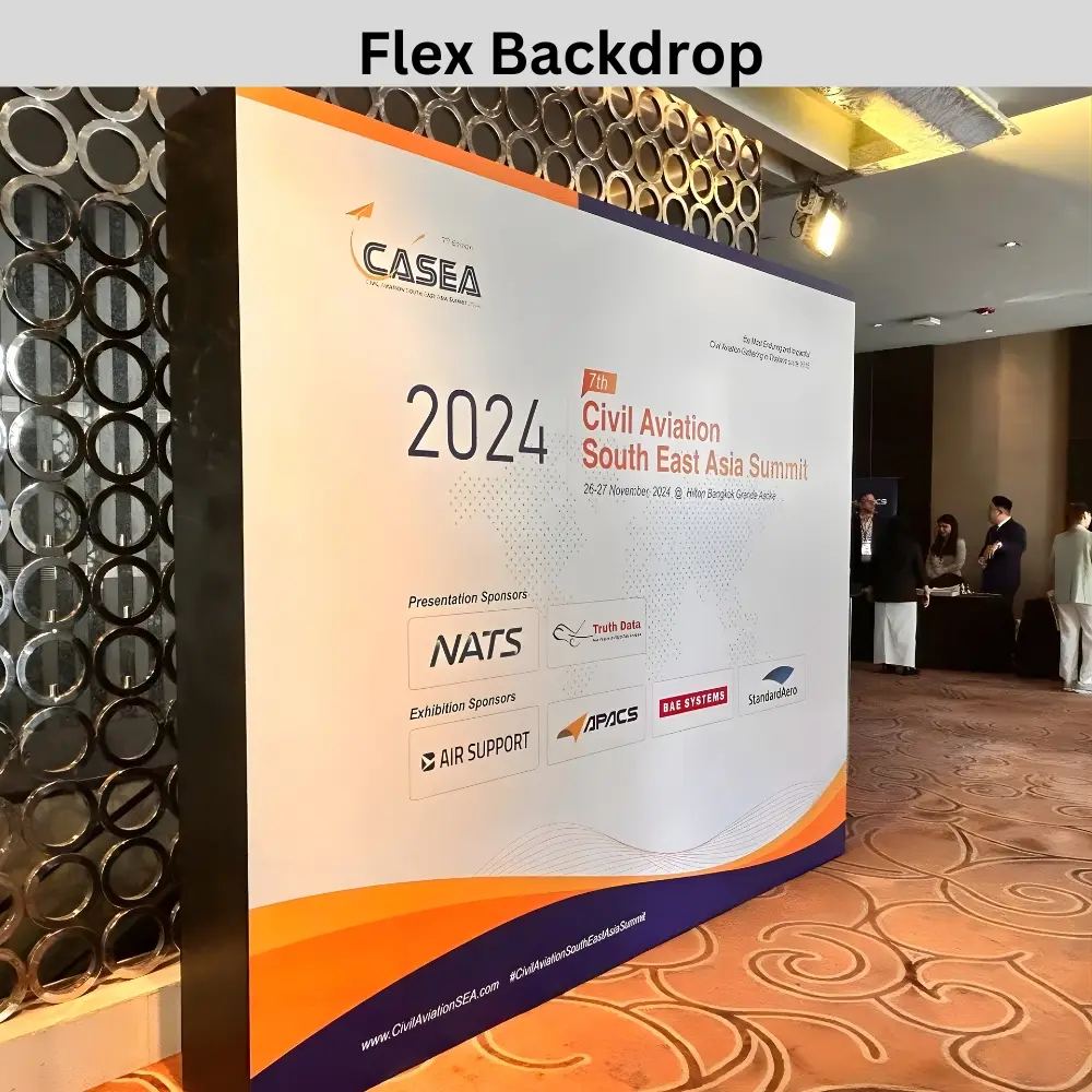 flex backdrop printing in Dubai