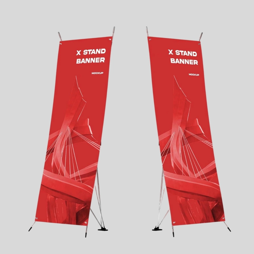 X Banner printing in Dubai