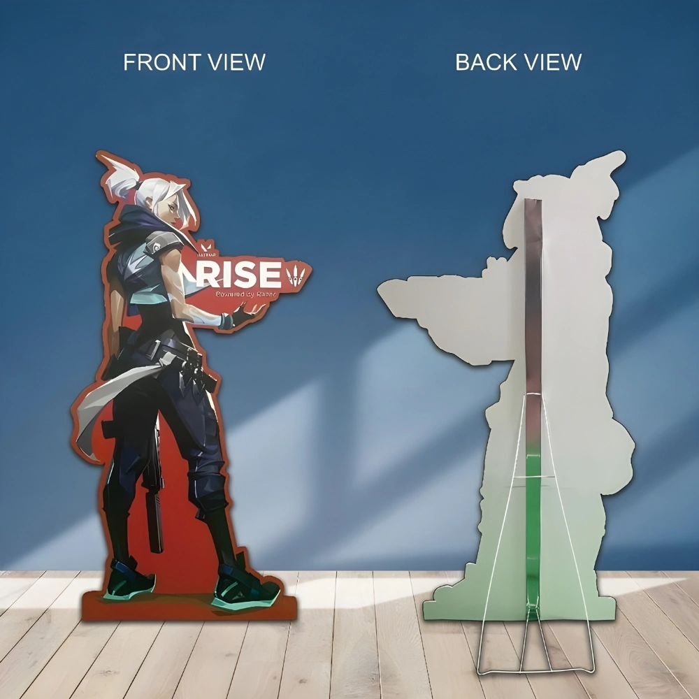 custom cutout standee printing in Dubai