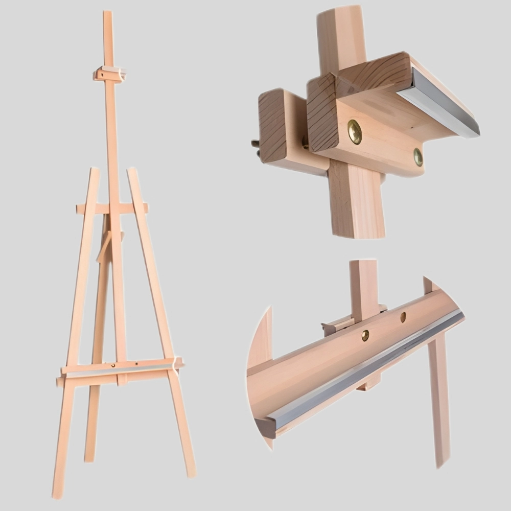 wooden easel stands in Dubai