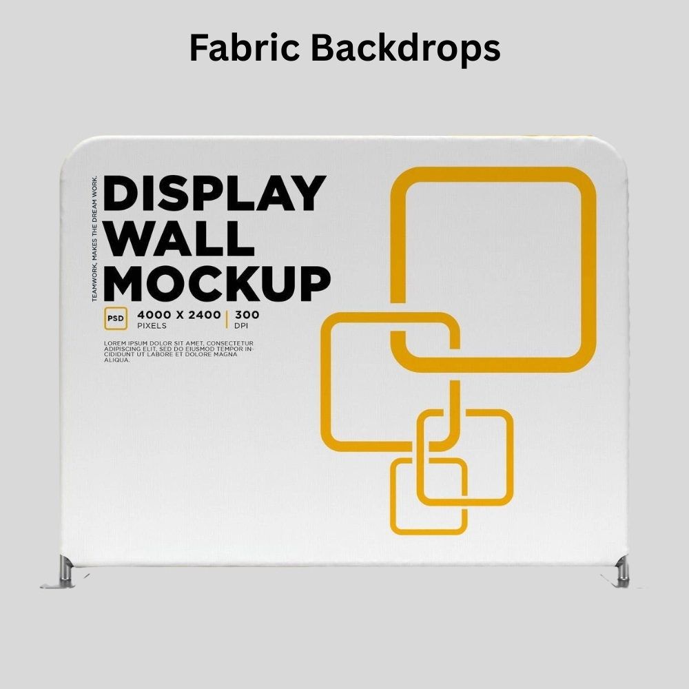 fabric backdrops in Dubai