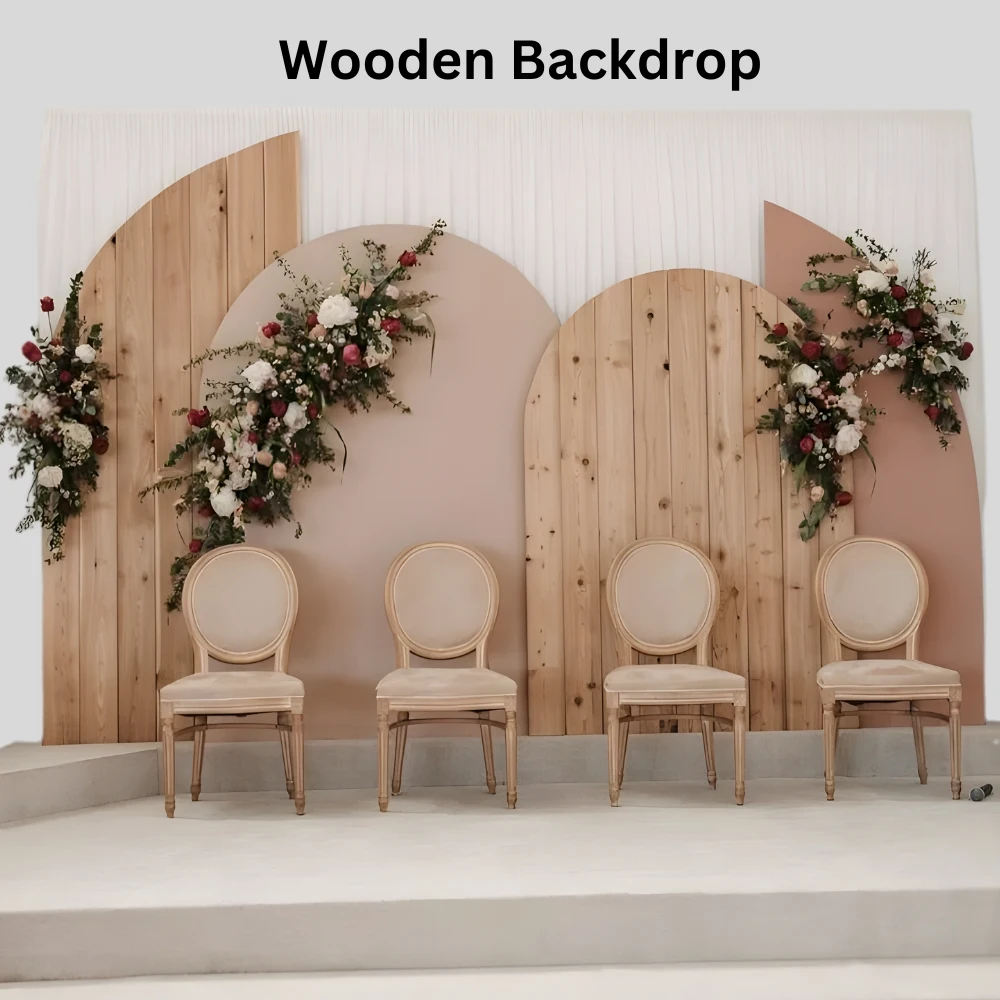 wooden backdrop printing in Dubai