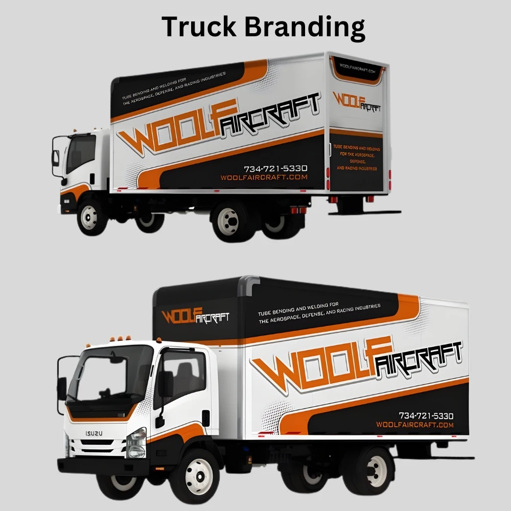 truck branding in Dubai