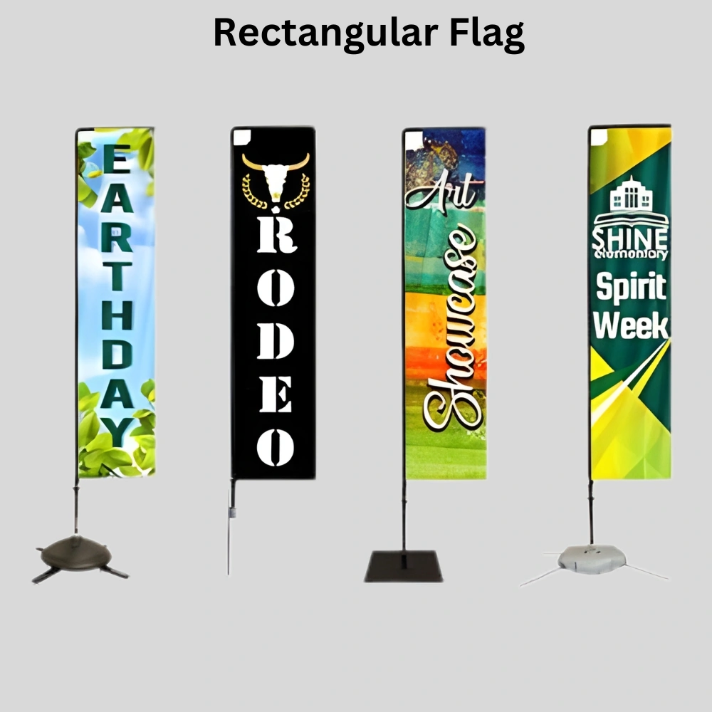 rectangular flag printing in Dubai