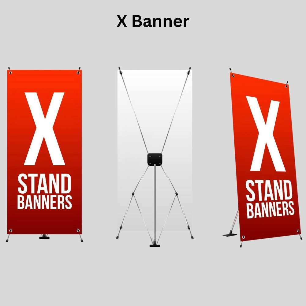 X Banner printing in Dubai
