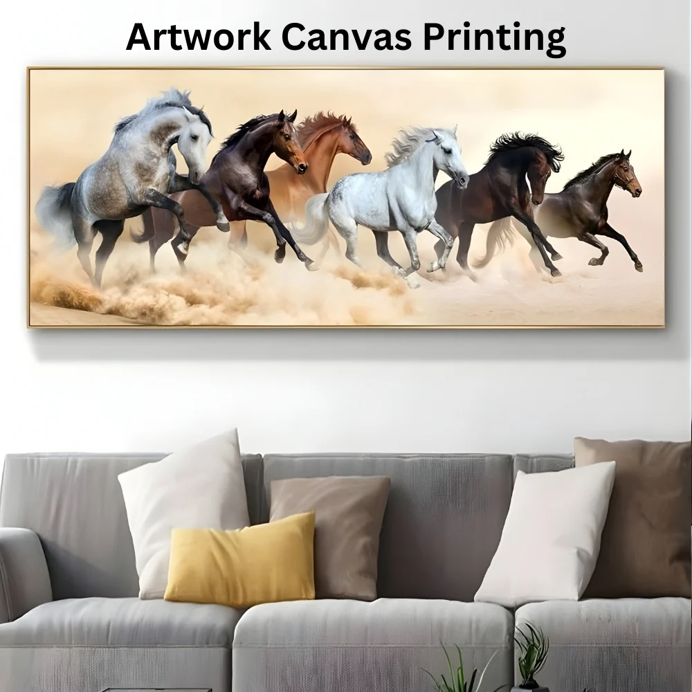 artwork canvas printing in Dubai