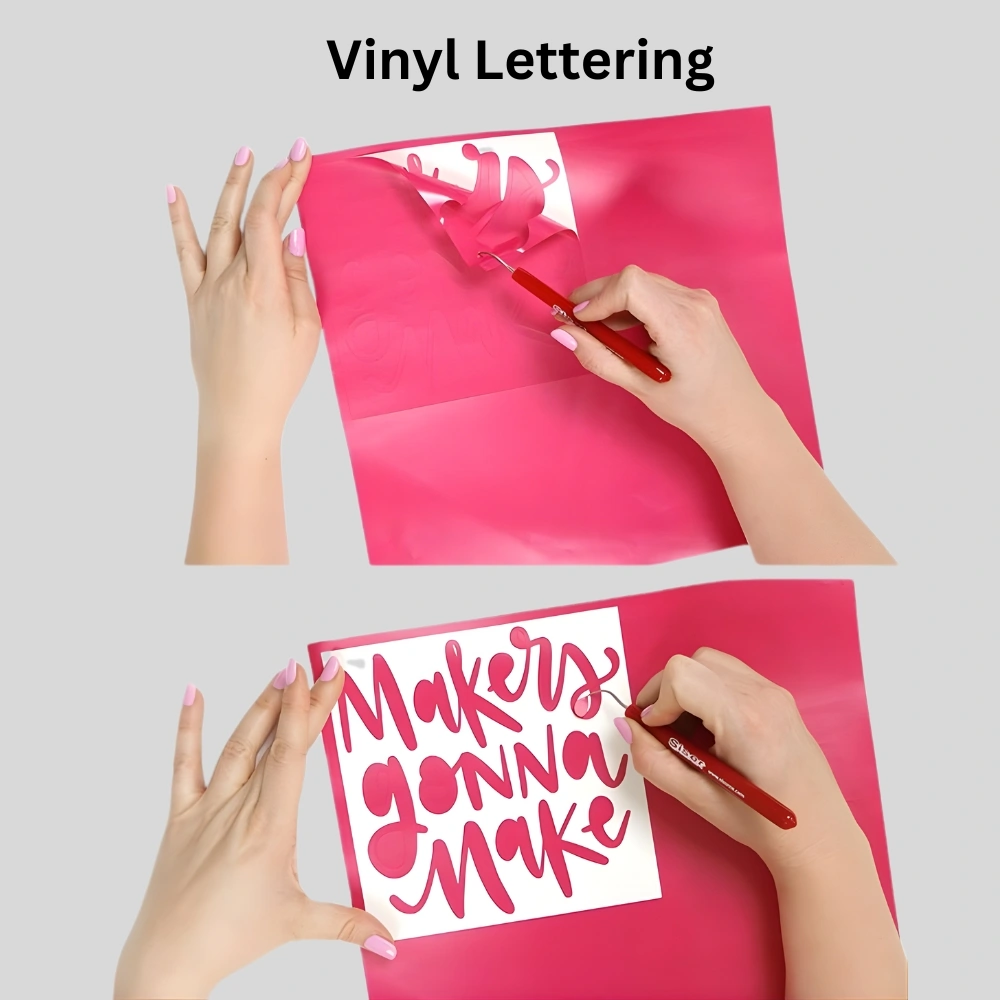 vinyl lettering printing in Dubai