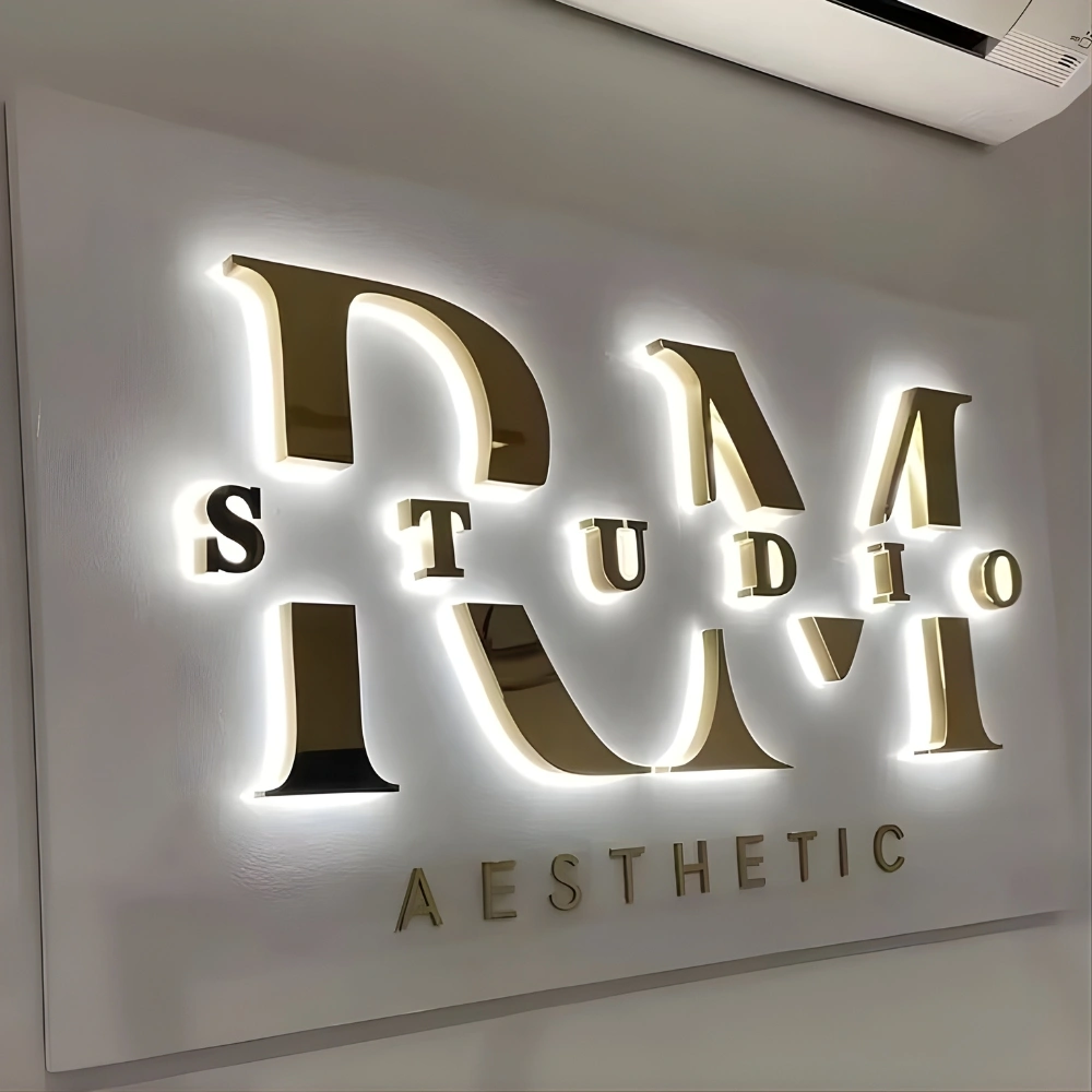 custom 3D signage in Dubai