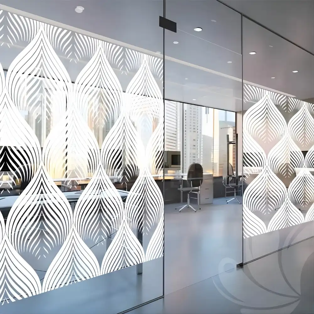 white ink printed frosting in Dubai